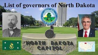 List of governors of North Dakota