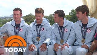 US men’s rowing team on first Olympic gold in 64 years: ‘Incredible’