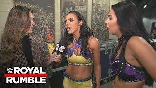 The IIconics unleash a backstage verbal tirade at Royal Rumble: WWE Exclusive, Jan. 27, 2019