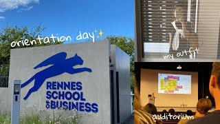 Orientation Day at Rennes School of Business | UNI VLOG