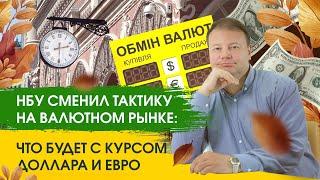 НБУ сменил тактику на валютном рынке: что будет с курсом доллара и евро