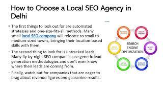 Tips for Choosing the Best Local SEO Company