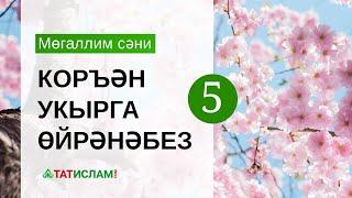 5нче дәрес. «Мим» хәрефе. Мөгаллим сәни. Тәҗвид белән Коръән укырга өйрәнәбез | Раил Фәйзрахманов