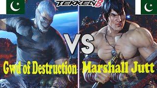 Marshall Jutt (Law) vs Gwd of Destruction (Bryan) | Tekken 8 Law Gameplay