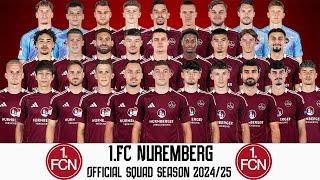 1.FC Nuremberg''s OFFICIAL New Squad Reveal for 2024-2025