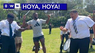 ‘Green and Gold turn into a superhero!’ - Siya Kolisi visit Wynberg Boys’ high school