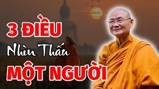 3 Điều Giúp Ta Nhìn Thấu Một Con Người - HT Viên Minh Giảng | Phật Pháp Vấn Đáp