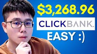 Clickbank is so easy if you use this "laser-target" method