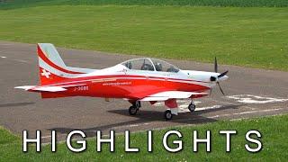 TURBINE POWERED RC PILATUS PC-21 "HIGHLIGHTS"