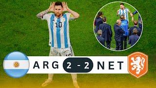 Argentina Vs Netherlands | 2 - 2 | ( 4 - 3 ) | Extended Highlights And Goals | World Cup 2022