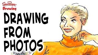 How to draw from Photographs