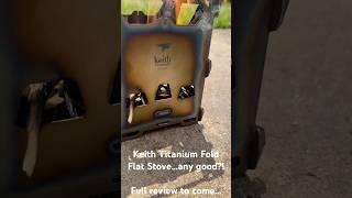 Keith Titanium Stove Any Good?! #keithtitanium #woodstove