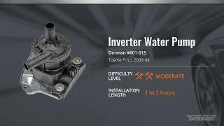 Toyota Prius Inverter Water Pump Installation Video by Dorman Products