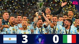 Argentina 3 x 0 Italy ■ Finalissima Final -2022 | Extended Highlight & Goals