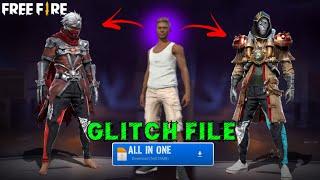 Free Fire Glitch File || Ffmax Glitch File ||  Defaul Bundle Glitch File || FF Hack 2025 || Free...