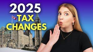 2025 Tax Changes in Canada (Tax Brackets, RRSP, TFSA, RESP, CPP, EI, GST/HST Rebate)