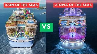 ICON of the seas VS UTOPIA of the seas: Which Ship is Right for You?