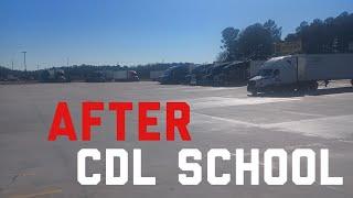 What happens after cdl school? The process of becoming a TRUCK DRIVER 