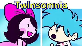 Friday Night Funkin' VS Twinsomnia FULL WEEK + Cutscenes | Twinsomnia Remastered (FNF Mod/Hard)