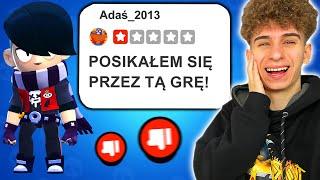 SPRAWDZAM NAJGORSZE OPINIE o BRAWL STARS na SKLEPIE PLAY... *MOCNE*