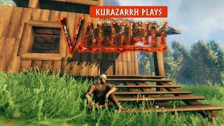 Turning an Entire Forest Into Our Starter House! Kurazarrh Plays Valheim Ep.2