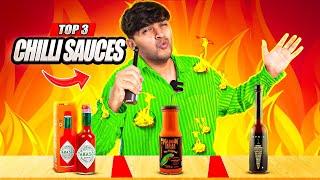 Trying Top 3 Chilli Sauces in India