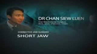 Short Jaw problems? Makeover of young man with short jaw appearance and problems biting.