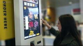 CUSTOM TOUCHSCREEN BURGER AT MCDONALDS