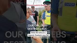 Brave Irish Woman Confronts Cop in Coolock