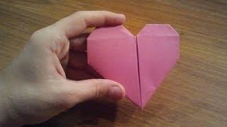 How To Make an Origami Heart - Valentine's Day