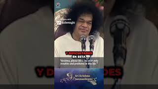 Krishna, bendíceme con dificultades #sathyasaibaba