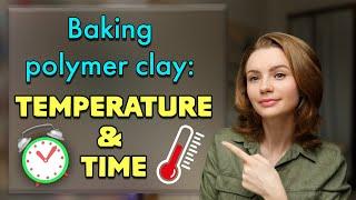 Baking Polymer clay: Right Temperature & Time.⏰ Русские субтитры