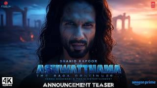 Ashwatthama : First Look | Official Trailer (2025) | Shahid Kapoor | S.S Rajamouli | T-series