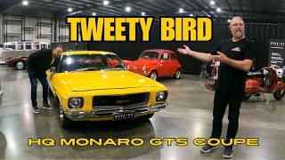 HQ Holden Monaro GTS Coupe in Tweety Bird Yellow - Phil's Interview