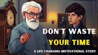 Don't waste your time | A life changing motivational story | Learn english through story