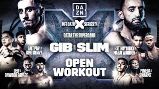 MISFITS & DAZN X SERIES 19 | QATAR: THE SUPERCARD | ANESONGIB VS. SLIM ALBAHER OPEN WORKOUTS LIVE