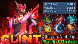 10,800+ Matches Clint Monster Marksman - Top 1 Global Clint by Chisato Nishikigi - Mobile Legends