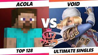 Umebura 10 - Acola (Steve) Vs. VoiD (Sheik) Smash Ultimate - SSBU