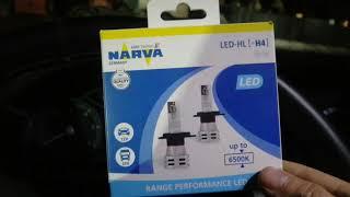 Установил Лампы NARVA LED-HL 6500K/Газель Next