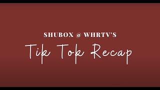 SHUBOX @ WHRTV's Fall 2020 Tik Tok Recap