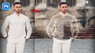 How to Make Transparent Tshirt Effect in Photoshop | Photoshop Manipulations | Transparent Tshirt