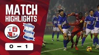 HIGHLIGHTS | Crawley Town v Birmingham City