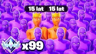 2 PRO DZIECIAKI vs 98x UNREAL w Fortnite