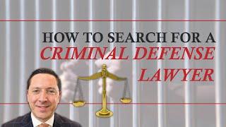 How To Find A New Jersey Criminal Defense Attorney