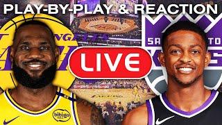 Los Angeles Lakers vs Sacramento Kings LIVE Play-By-Play & Reaction