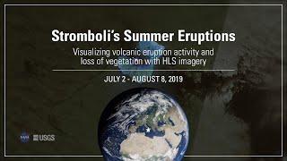 HLS: Visualizing Stromboli's Eruptions