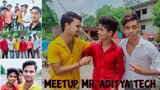 Mr Aditya Tech - Meetup 1St Time, Technical Mange - Meetup 1st Time, Yamraj Vlogs - Ayodhya Vlogs