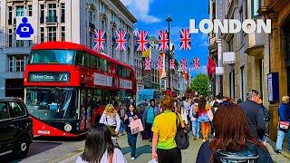 2025 London Walk  OXFORD STREET, British Museum to Holborn | Central London Walking Tour [4K HDR]