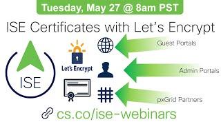 ISE Certificates with Let's Encrypt