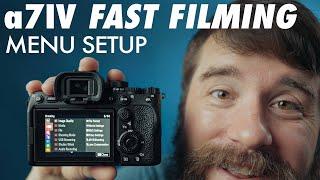 Sony a7 IV Menu Setup Guide | Fast Filmmaking Settings For The Sony a7 IV Part 1